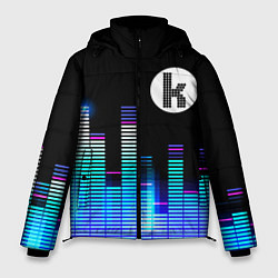 Куртка зимняя мужская The Killers эквалайзер, цвет: 3D-черный