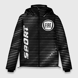 Куртка зимняя мужская Fiat sport metal, цвет: 3D-черный