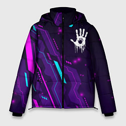Куртка зимняя мужская Death Stranding neon gaming, цвет: 3D-черный