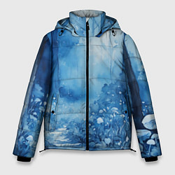 Куртка зимняя мужская Грибной лесок, цвет: 3D-светло-серый