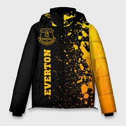 Куртка зимняя мужская Everton - gold gradient по-вертикали, цвет: 3D-черный