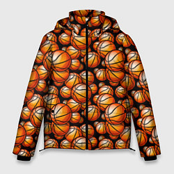 Мужская зимняя куртка Баскетбольные мячики