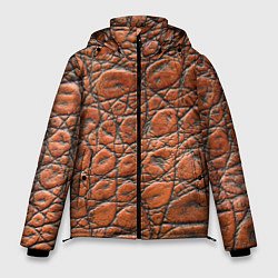 Мужская зимняя куртка Змеиная шкура текстура