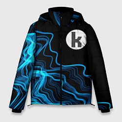Куртка зимняя мужская The Killers sound wave, цвет: 3D-черный