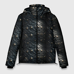 Мужская зимняя куртка Темная текстурная броня