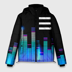 Куртка зимняя мужская OneRepublic эквалайзер, цвет: 3D-черный