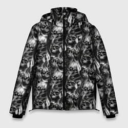 Мужская зимняя куртка Smoke skulls