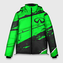 Куртка зимняя мужская Infiniti sport green, цвет: 3D-черный