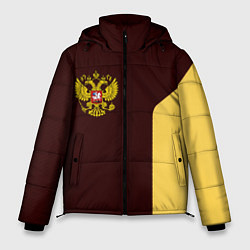 Куртка зимняя мужская Россия ретро стиль, цвет: 3D-красный
