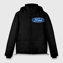 Куртка зимняя мужская FORD logo auto, цвет: 3D-черный