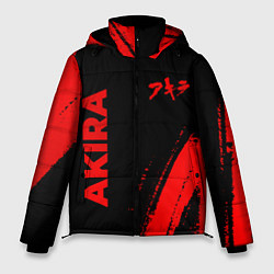Куртка зимняя мужская Akira - red gradient вертикально, цвет: 3D-черный
