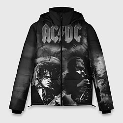 Куртка зимняя мужская AC/DC, цвет: 3D-черный