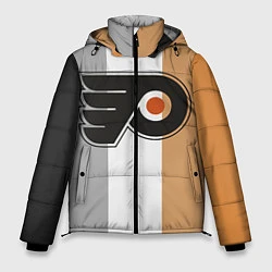 Куртка зимняя мужская Philadelphia Flyers, цвет: 3D-черный