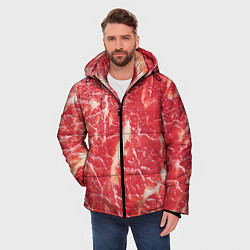 Куртка зимняя мужская Мясо, цвет: 3D-черный — фото 2