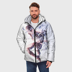 Куртка зимняя мужская Бездомный бог, цвет: 3D-черный — фото 2