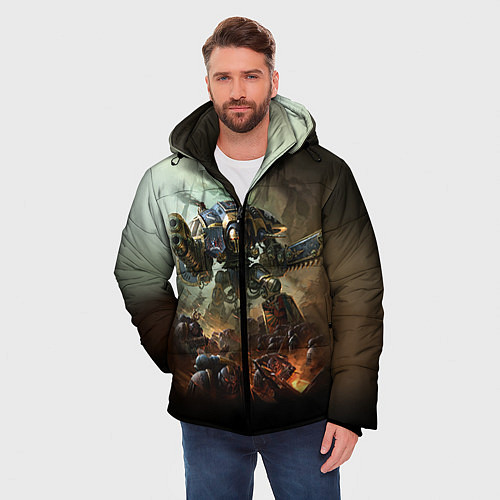 Мужская зимняя куртка Титан / 3D-Черный – фото 3