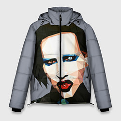 Куртка зимняя мужская Mаrilyn Manson Art, цвет: 3D-черный
