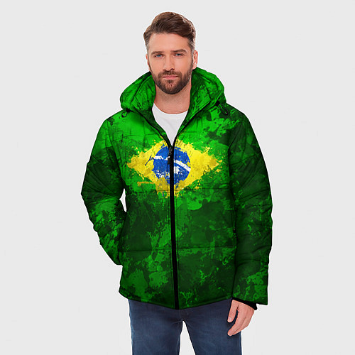 Мужская зимняя куртка Бразилия / 3D-Черный – фото 3