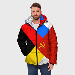 Куртка зимняя мужская Вечная Россия, цвет: 3D-черный — фото 2