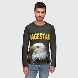 Лонгслив мужской Dagestan Eagle, цвет: 3D-принт — фото 2