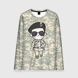 Мужской лонгслив Song Joong Ki: Camo