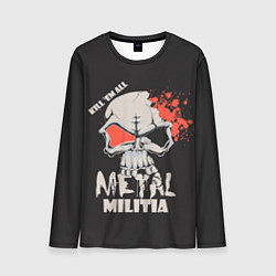 Мужской лонгслив Metal Militia
