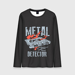 Лонгслив мужской Metal Detector, цвет: 3D-принт