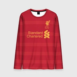 Лонгслив мужской Liverpool FC: Standart Chartered, цвет: 3D-принт