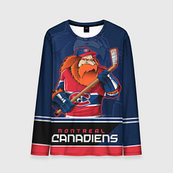 Лонгслив мужской Montreal Canadiens, цвет: 3D-принт