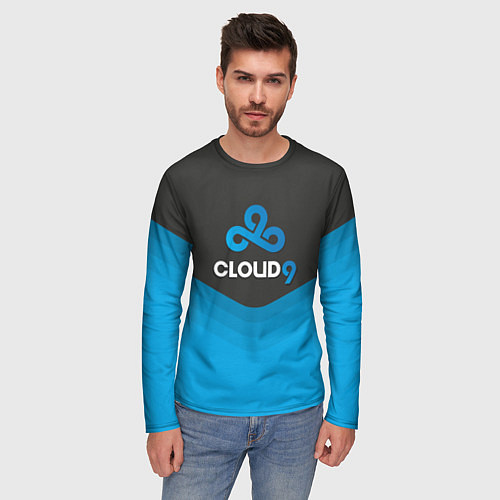 Мужской лонгслив Cloud 9 Uniform / 3D-принт – фото 3