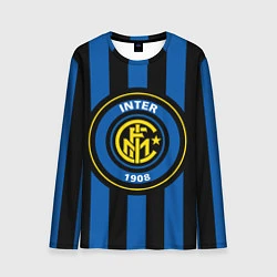 Лонгслив мужской Inter FC 1908, цвет: 3D-принт