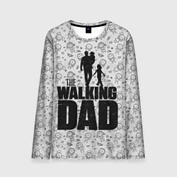 Лонгслив мужской Walking Dad, цвет: 3D-принт