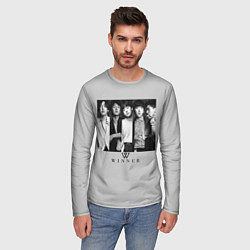 Лонгслив мужской Winner K-Pop, цвет: 3D-принт — фото 2
