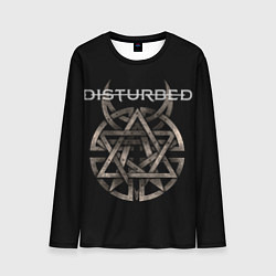 Лонгслив мужской Disturbed Logo, цвет: 3D-принт