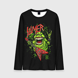 Лонгслив мужской Slayer Slimer, цвет: 3D-принт