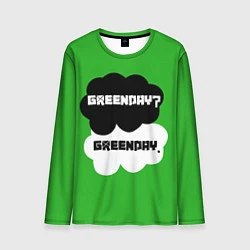 Лонгслив мужской Green Day Clouds, цвет: 3D-принт