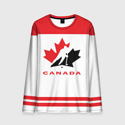 Лонгслив мужской Canada Team, цвет: 3D-принт