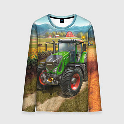 Лонгслив мужской Farming simulator 2, цвет: 3D-принт