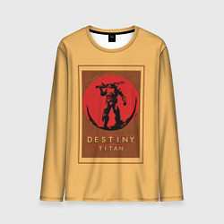 Лонгслив мужской Destiny Titan, цвет: 3D-принт