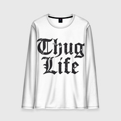 Лонгслив мужской Thug Life, цвет: 3D-принт