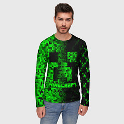 Лонгслив мужской Королева кальяна, цвет: 3D-принт — фото 2