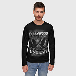 Лонгслив мужской Hollywood Undead: LA, цвет: 3D-принт — фото 2