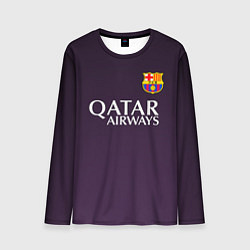 Лонгслив мужской Barcelona FC: Violet, цвет: 3D-принт