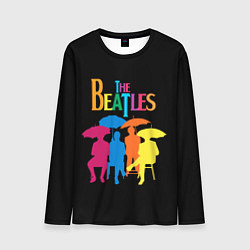 Лонгслив мужской The Beatles: Colour Rain, цвет: 3D-принт
