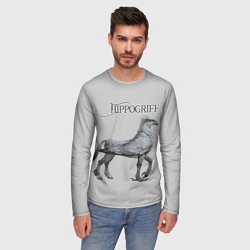 Мужской лонгслив Hippogriff / 3D-принт – фото 3