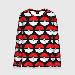 Мужской лонгслив Pokeball Pattern