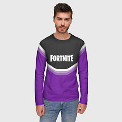 Лонгслив мужской Fortnite Violet, цвет: 3D-принт — фото 2