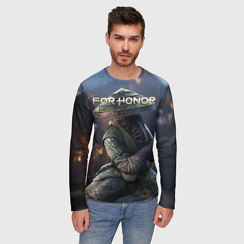 Мужской лонгслив For Honor: Asia / 3D-принт – фото 3