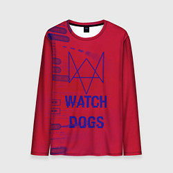 Лонгслив мужской Watch Dogs: Hacker Collection, цвет: 3D-принт