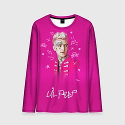 Лонгслив мужской Lil Peep: Pink Light, цвет: 3D-принт